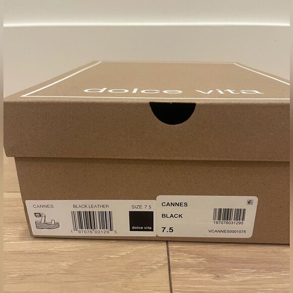 Dolce Vita Cannes Sandals- Black leather - Picture 5 of 8